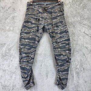 G-Star RAW Pants Mens 31x32 Gray Camo Powel Gane 3D Tapered Cuffed Cargo Jogger